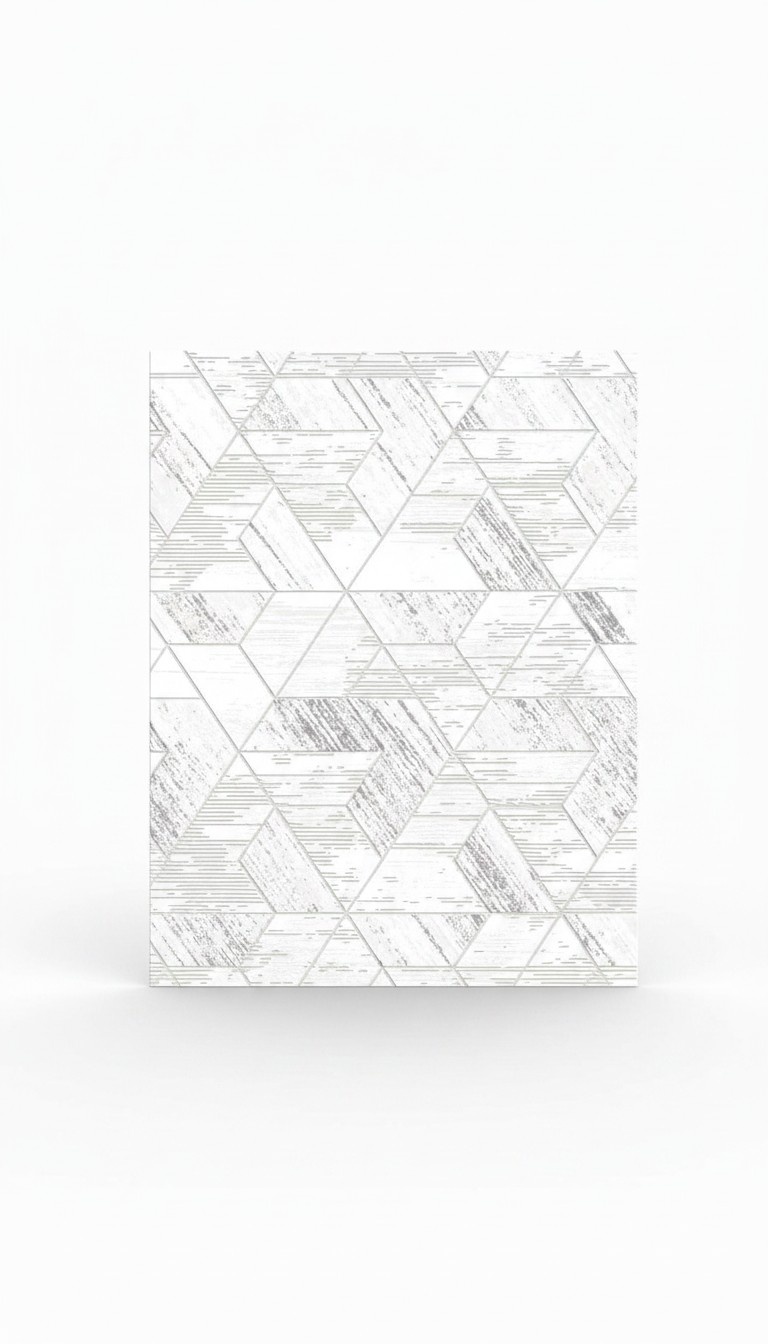 Teppich Kunstfaserteppich Abstrakt Geometrisches Muster Kurz Flor Beige