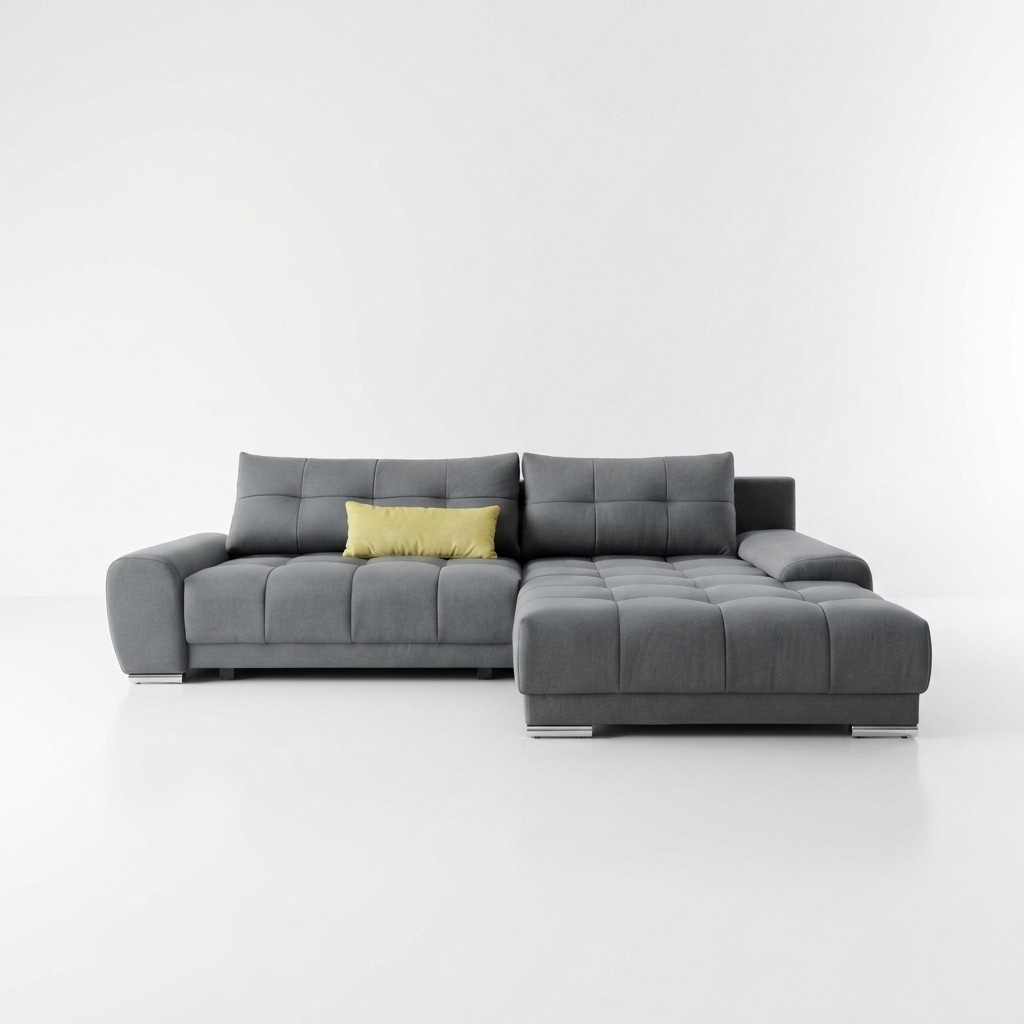 Textil Sofa Ecksofa Couch Wohnlandschaft Couchen Sofas Polster Sitz
