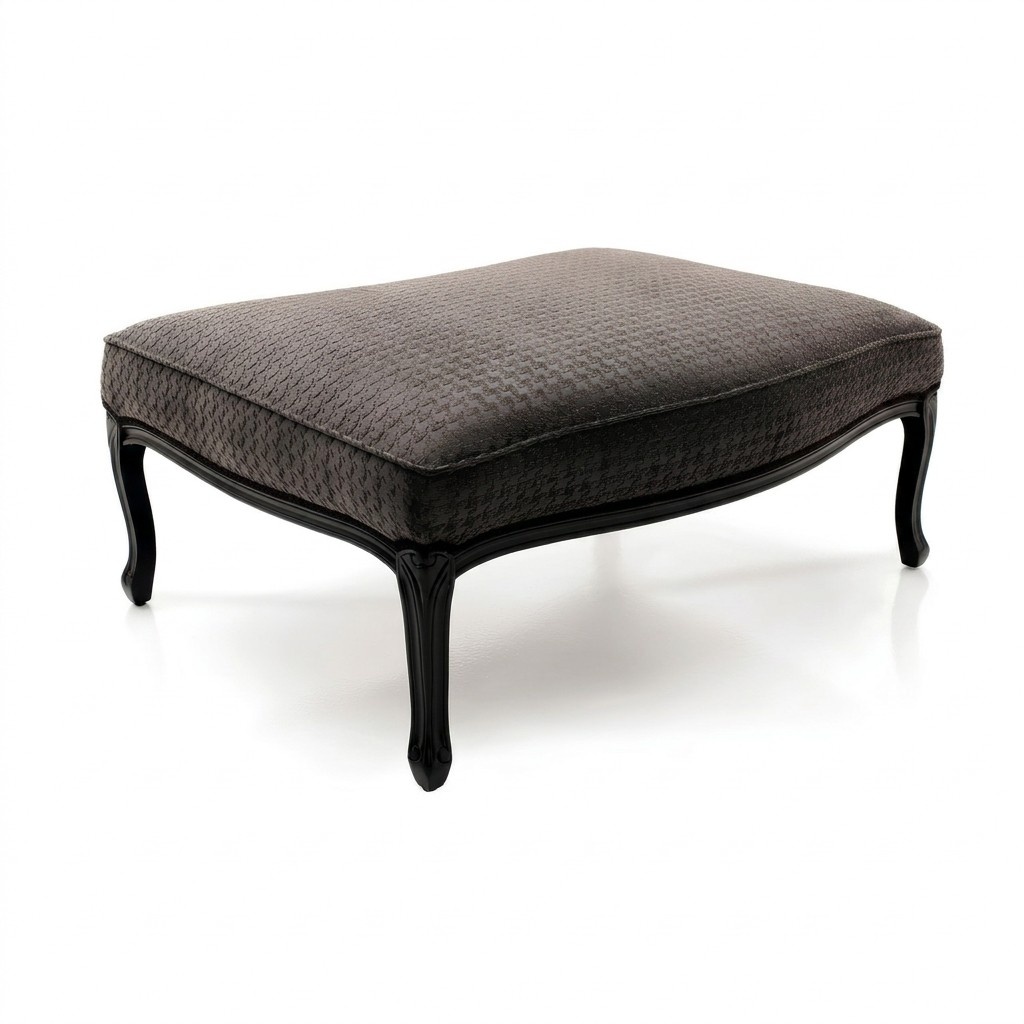 Textilhocker Hocker Polster Fußhocker Beistell Ottomane Chaise Lounge Farbwahl