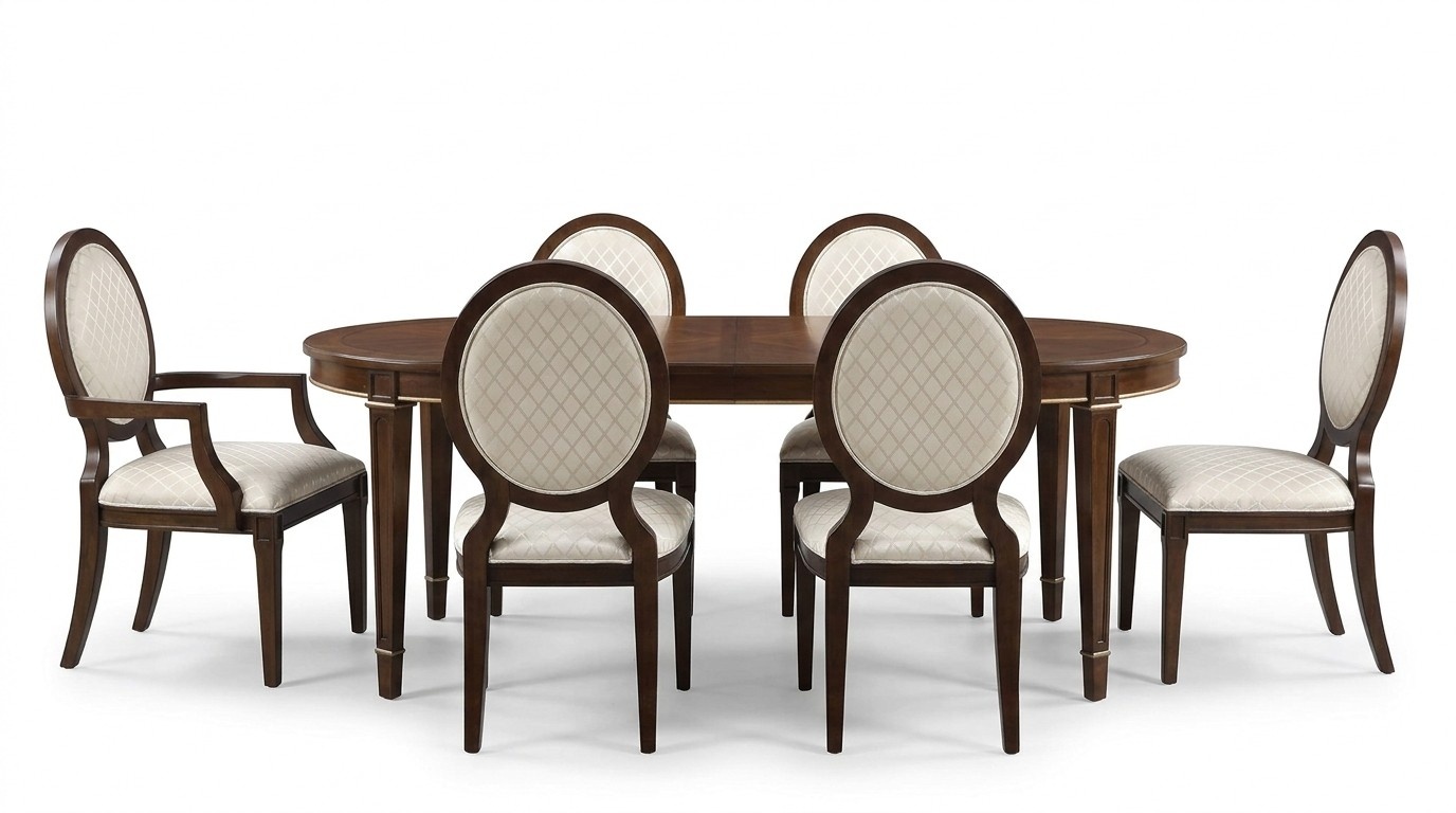 Tisch 4x Stühle 2x Stühle Sideboard 8tlg Esszimmer Set Gruppe Garnitur