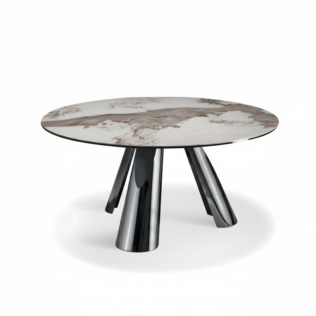 Tisch Design Esstisch Luxus Esszimmertische Holz Elegantes Wohnzimmer