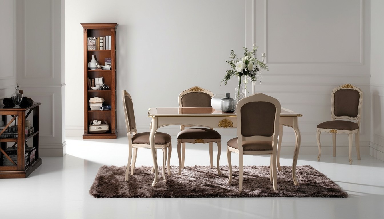 Tisch Echtes Holz Klassische Barock Antik Stil Esstisch Tisch Echtes Holz