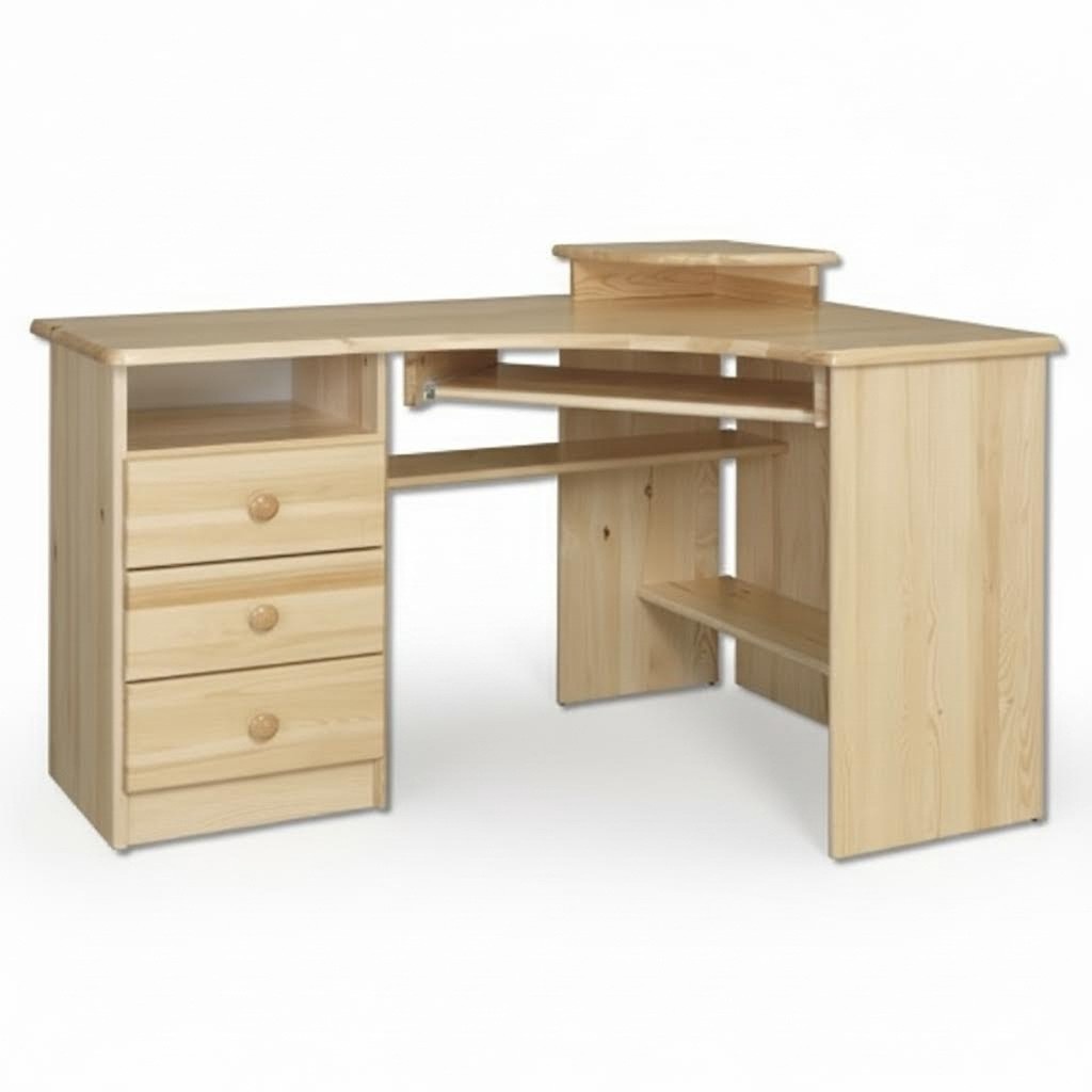 Tisch Holz Schreibtisch Tische Ecktisch Computer Schreibtisch Massiv Echtholz