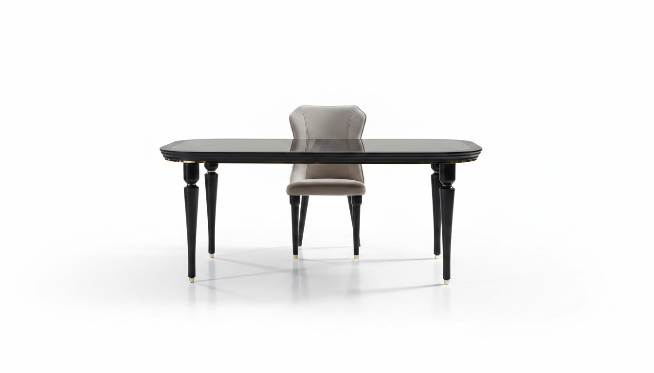 Tisch Holz Tische Modern Design Esszimmer Ess Luxus Tisch im italienischen Stil