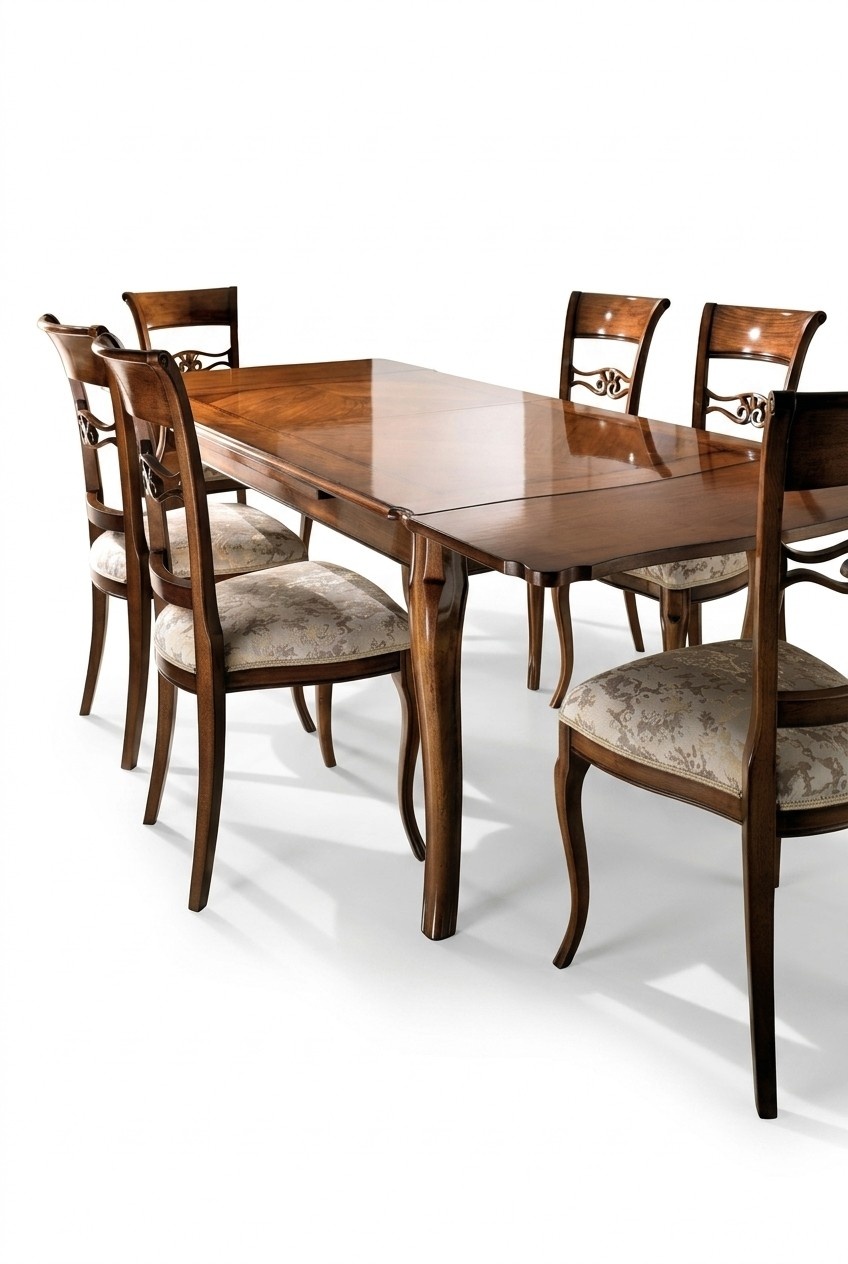 Tisch Holztisch Barock Rokoko Esszimmer Esstisch Klassischer Tische