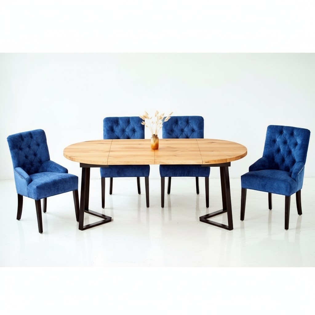 Tisch Modern Esstisch Holz Design Holztisch Wohn Tische Ess Zimmer 110/150x80cm