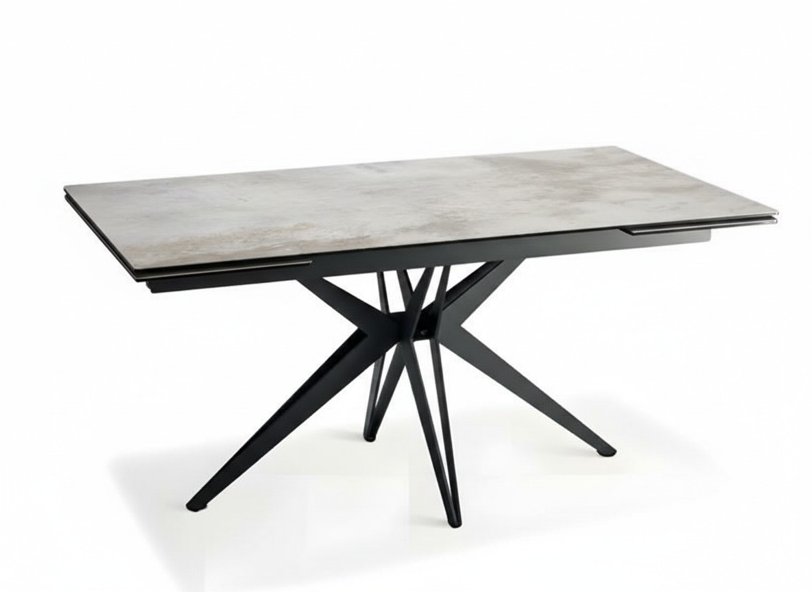 Tisch Moderne Metalltisch Esszimmertisch Esstisch Crau Tisch Holz