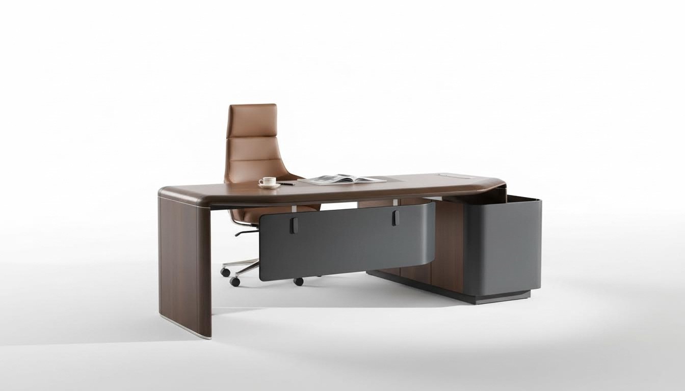 Tisch Schreibtisch Büro Einrichtung Möbel Set Garnitur Sessel Tische 2tlg.