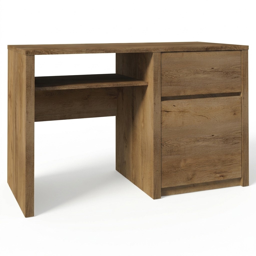 Tisch Tische Büro Handarbeit Einrichtung Möbel Holz Büro Schreibtisch Computer