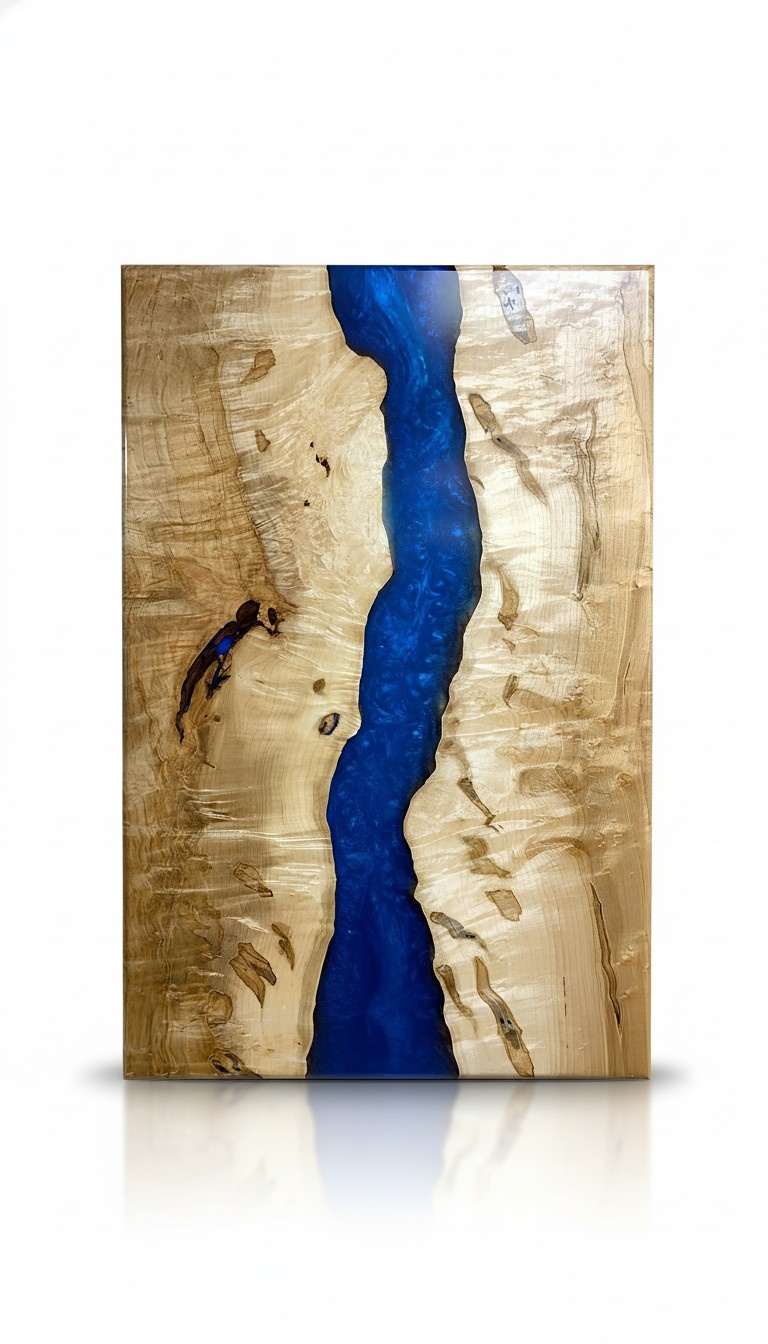 Tische Esstisch Design Tisch Moderne Meer Ozean Fluss Möbel 200x90 Epoxid Harz
