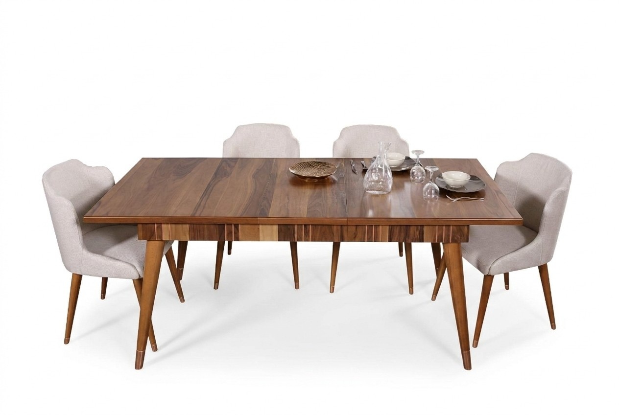 Tische Holztisch Metall Tisch Luxus Esstische Italienische Design Möbel Holz Neu