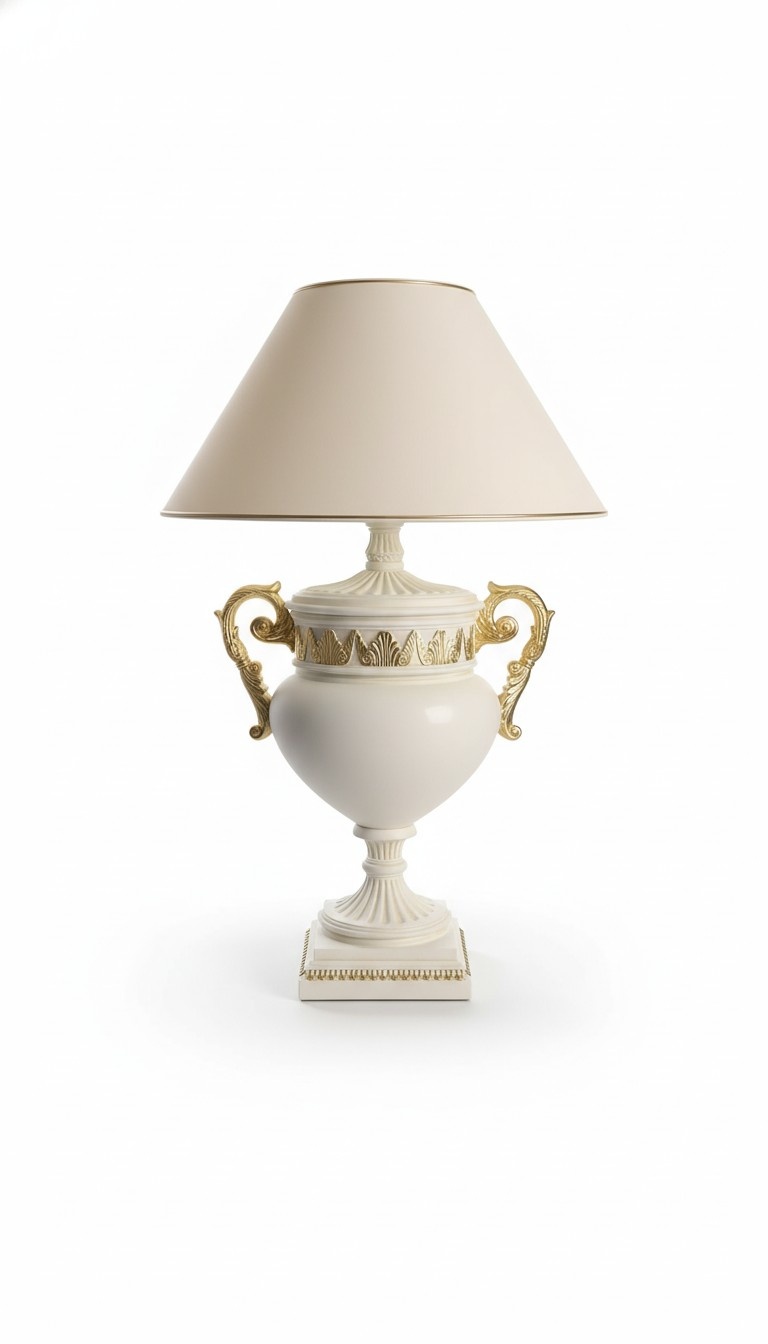 Tischlampe Vase Griffen XXL 90cm Standleuchte Lampe Tischlampen Leuchten