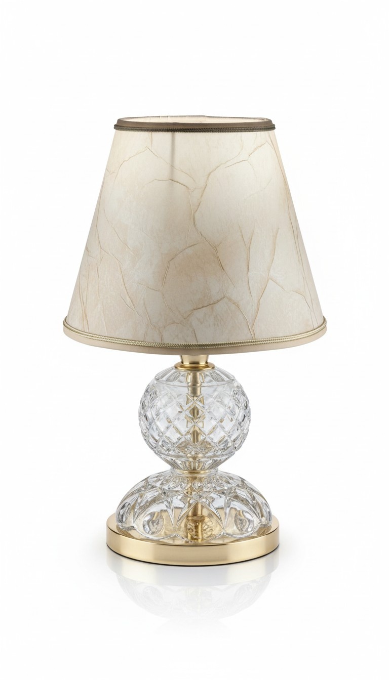 Tischleuchte Antik Stil Kronleuchte Tisch Kristall Leuchte Lampen Leuchten