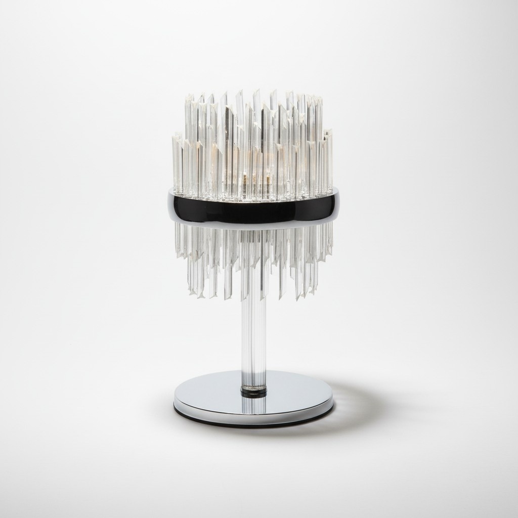 Tischleuchte Tisch Lampe Leuchten Kristall Antik Stil Leuchte Lampen