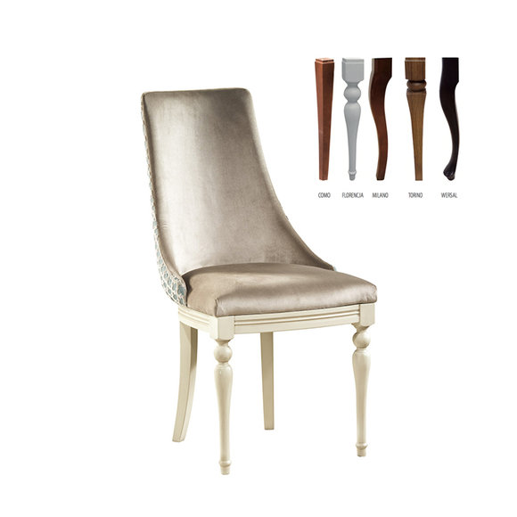 Klassische Stühle Stuhl Vintage Esszimmerstuhl Biedermeier Royal Design TO-U1