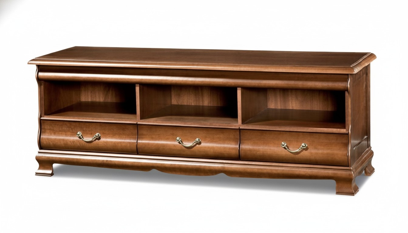 TV Lowboard Schrank Board Fernsehtisch Unterschank RTV Fernsehschrank N-RTV-D