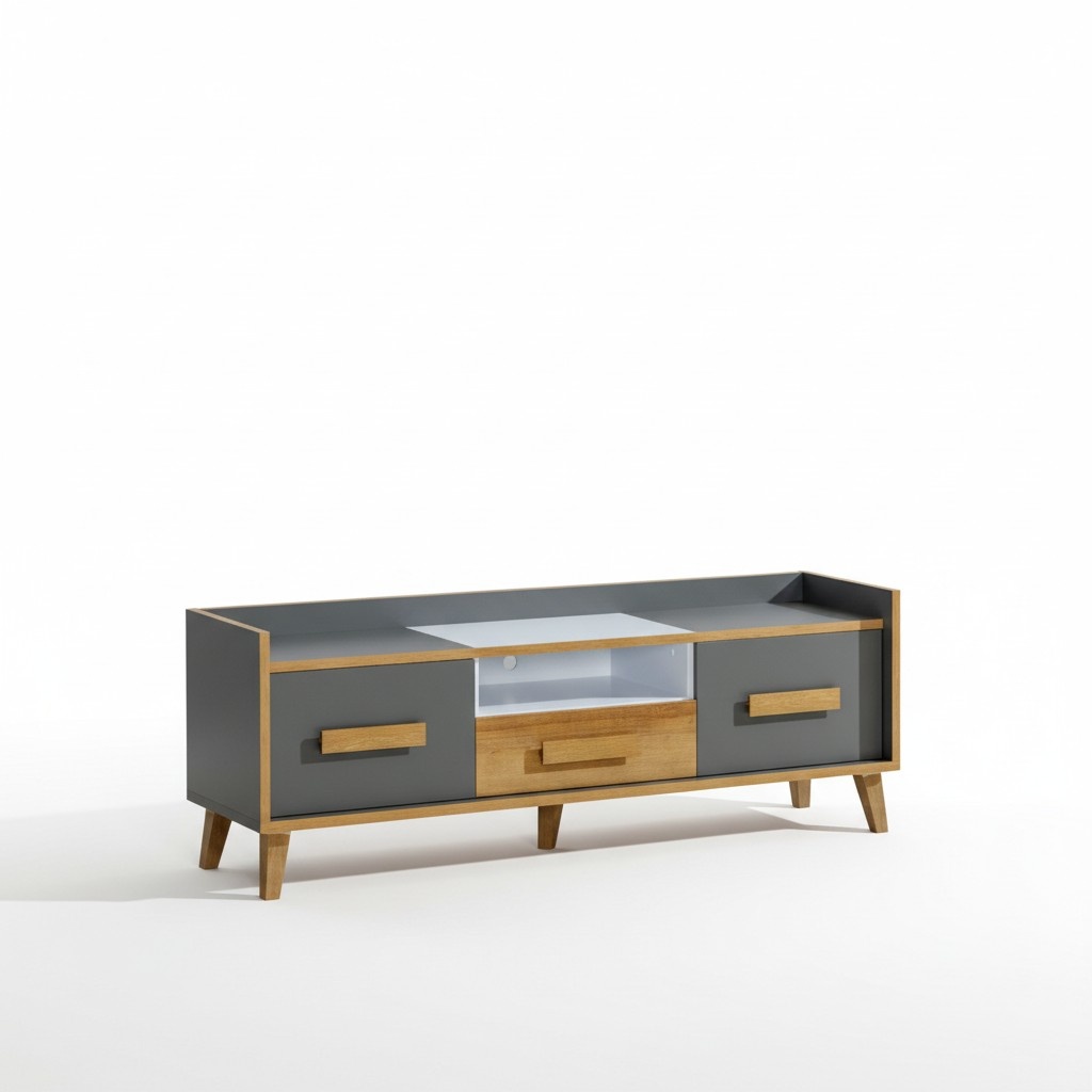 TV Lowboard Schrank Tisch Jugendzimmer Wohnzimmer Kollektion Wohnwände