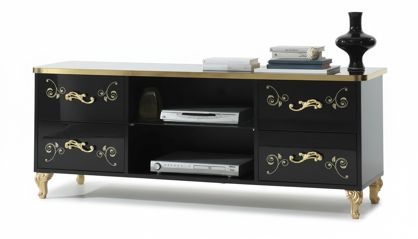 TV Tisch RTV Schrank Lowboard TV-Möbel Fernsehtisch Designer Fernsehschrank