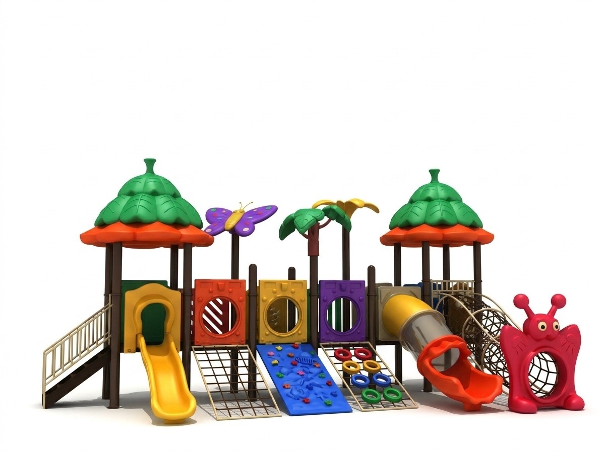 Unterhaltung für Kinder Bunter Spielplatz Unterhaltung Outdoor Neu