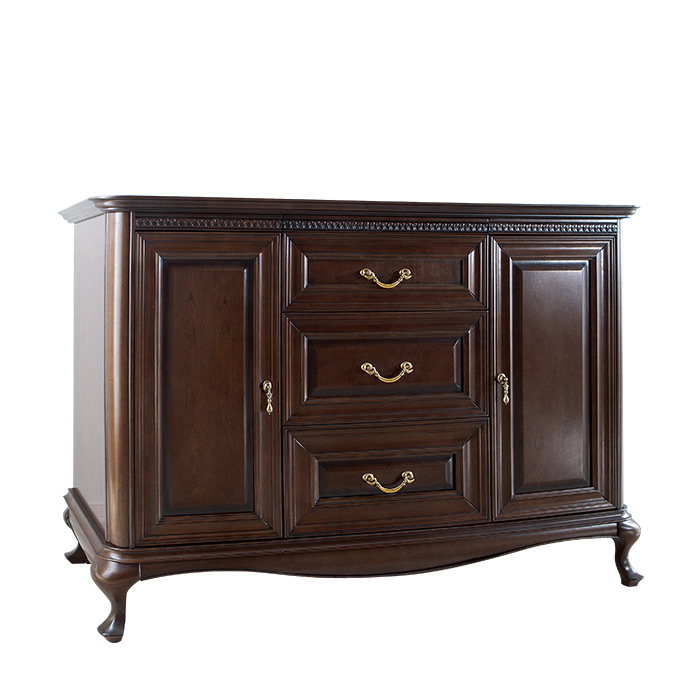 Klassische Kommode Kommoden Schrank Kommodenschrank Echtholz