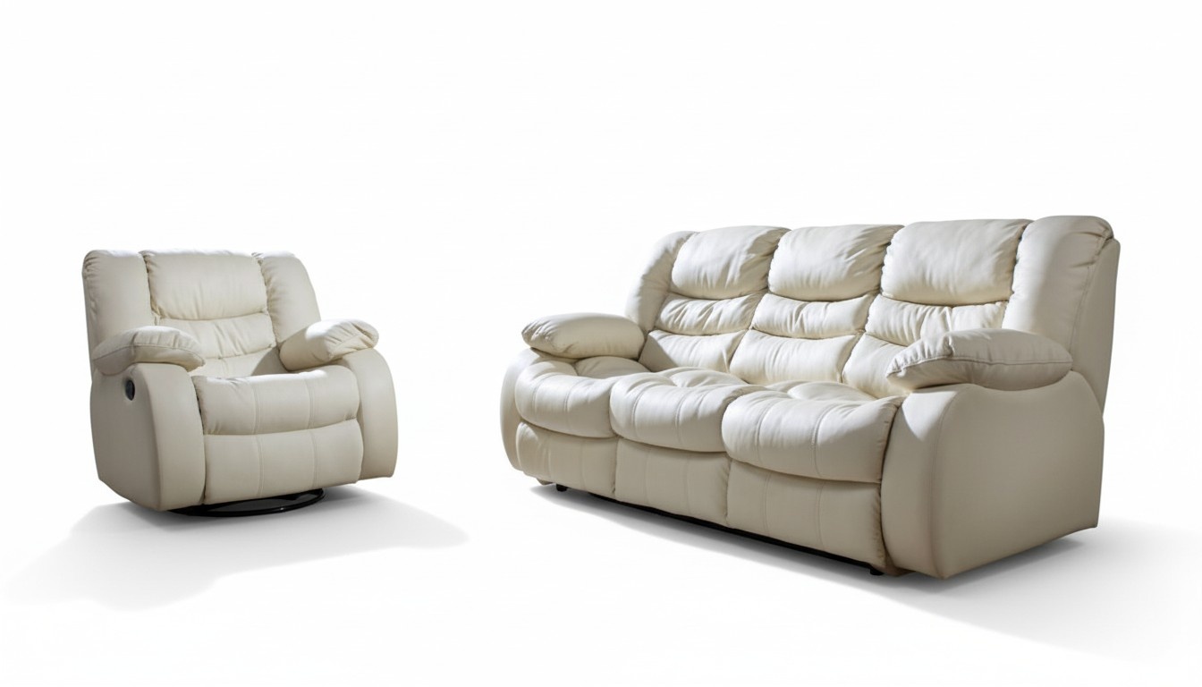 Verstellbare Sofagarnitur Elektrische Fußstützen Couch Leder Sofa Kino
