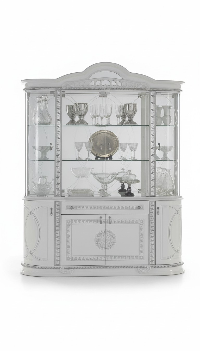 Vitrine Holz Schrank Klassische Vitrinen Holz Schränke Design Wohnzimmer