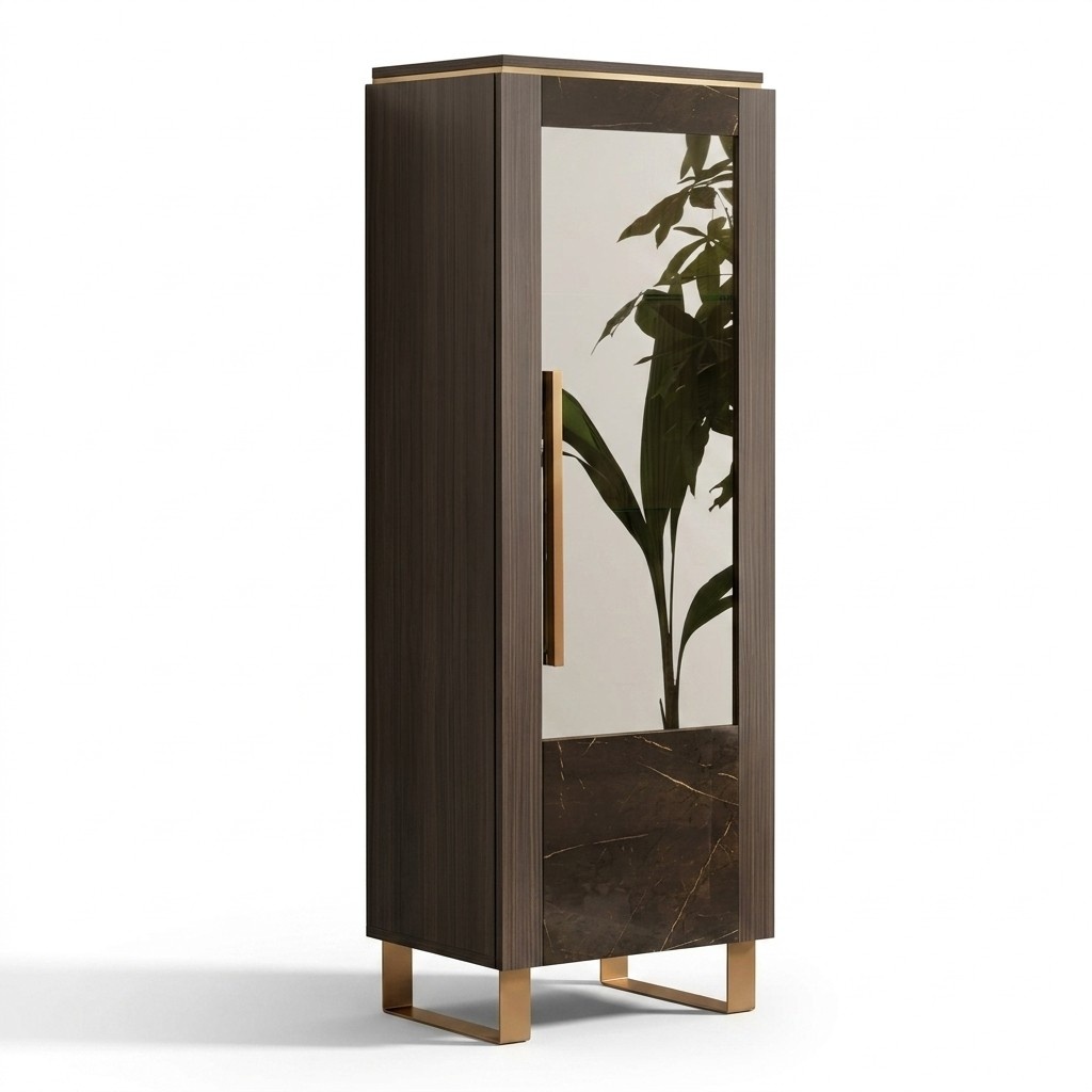 Vitrine Holz Schrank Klassische Vitrinen Holz Schränke Design Wohnzimmer Möbel