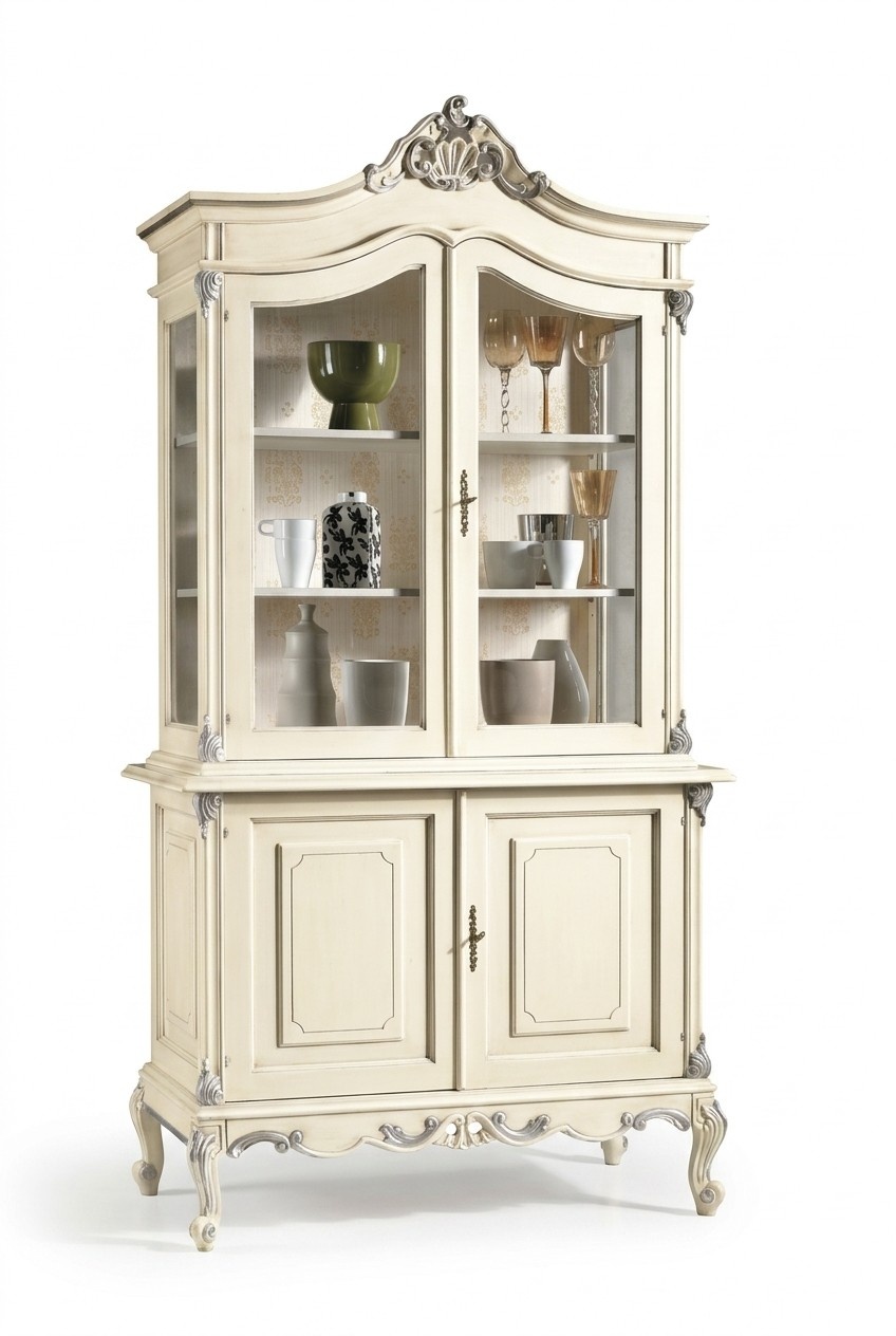 Vitrine Anrichte Schrank Glas Design Schränke Italienische Möbel