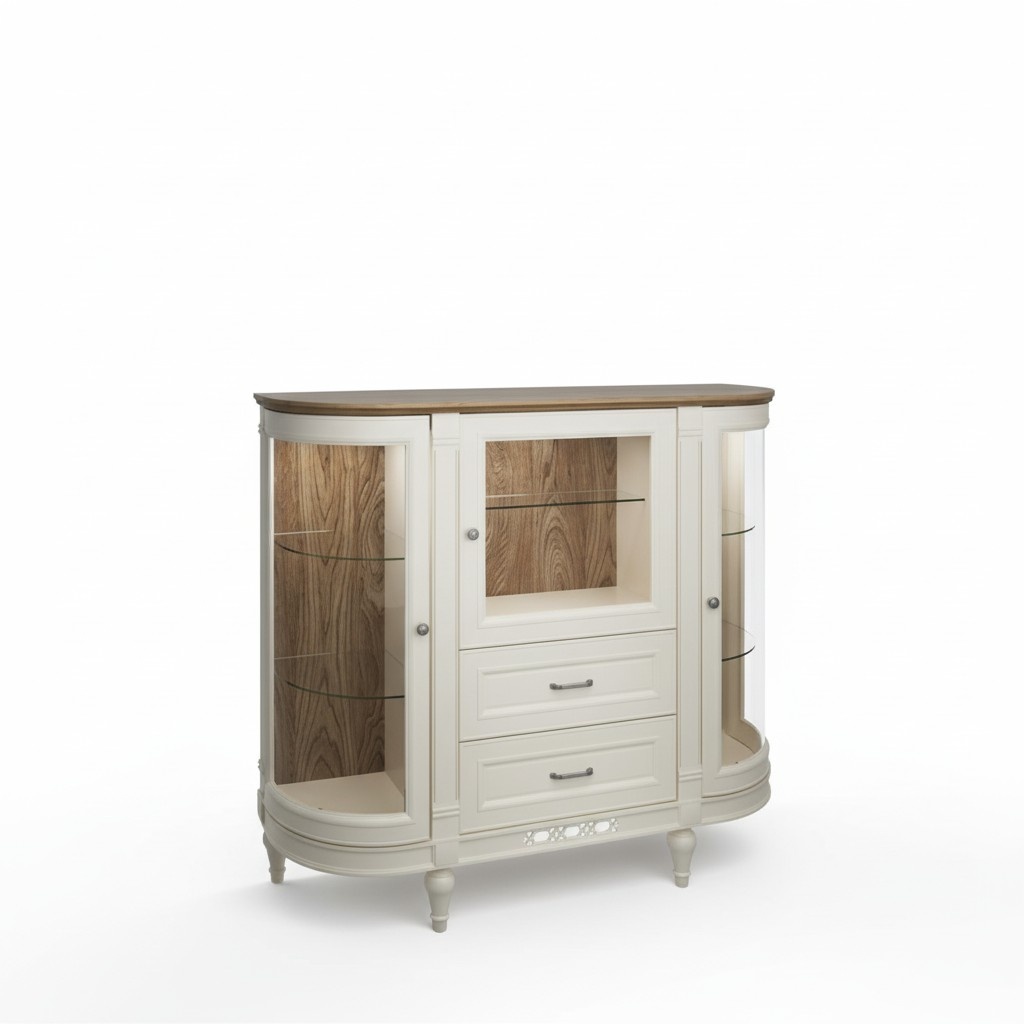 Vitrine Kommode Schrank Vitrinen Wohnzimmer Schau Schränke Design