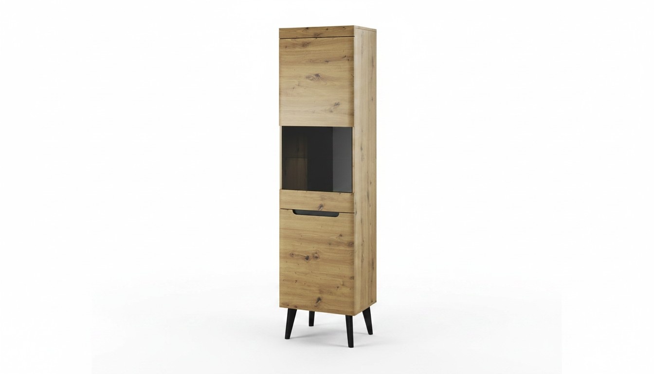 Vitrine Schrank Glas Regal Vitrinen Regale Holz Schränke Neu Wohnzimmer
