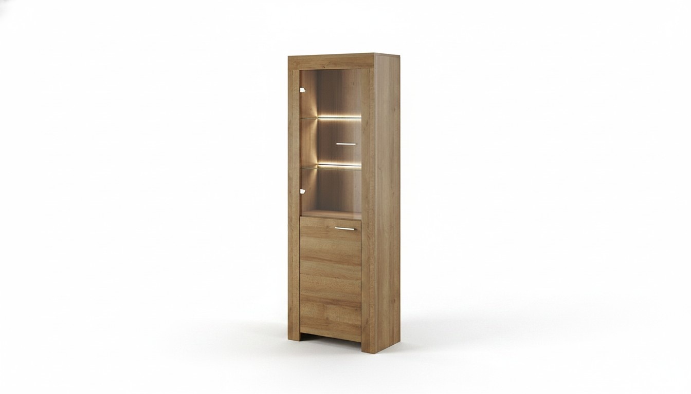 Vitrine Schrank Kommode Wohnzimmer Glas Regal Vitrinen Regale Holz