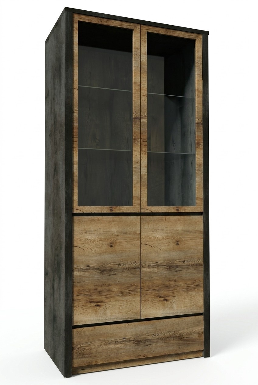 Vitrinen Anrichten Glas Schränke Klassische Vitrine Schrank Vitrinenschrank Neu