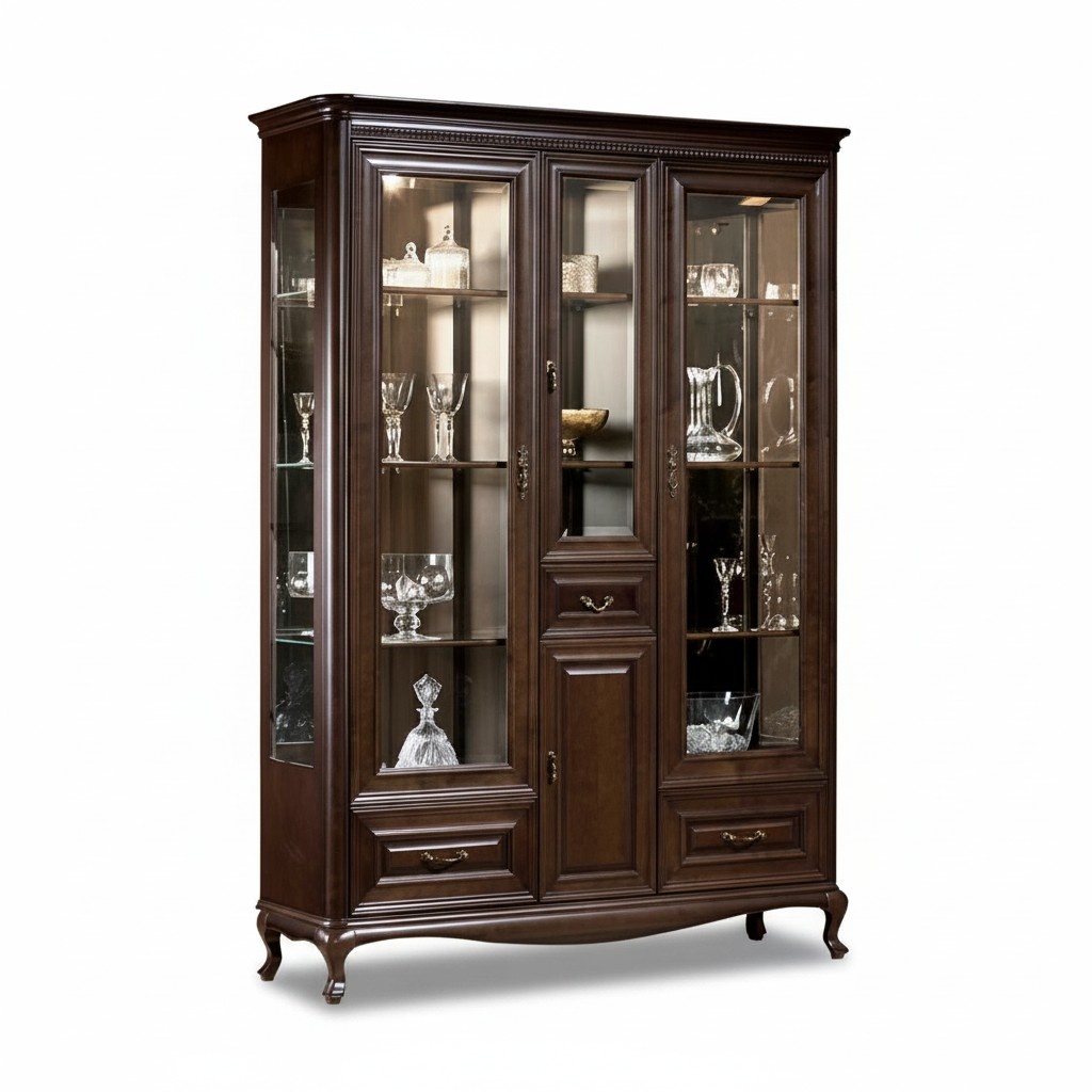 Vitrinenschrank Vitrine Schaukasten Glasschrank Schrankvitrine Regalvitrine