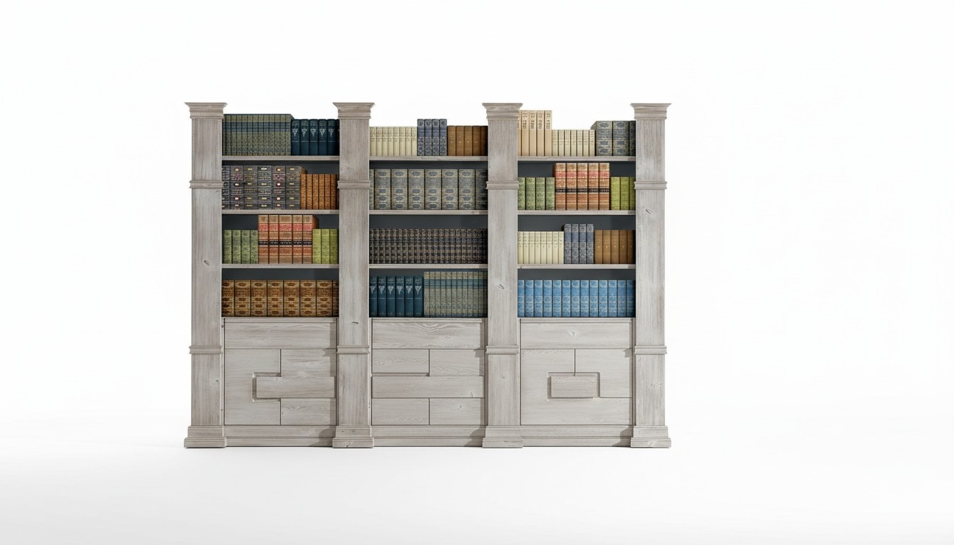 Wandregal Regal Bücherschrank Bücherregal Wohnwand Wohnzimmer