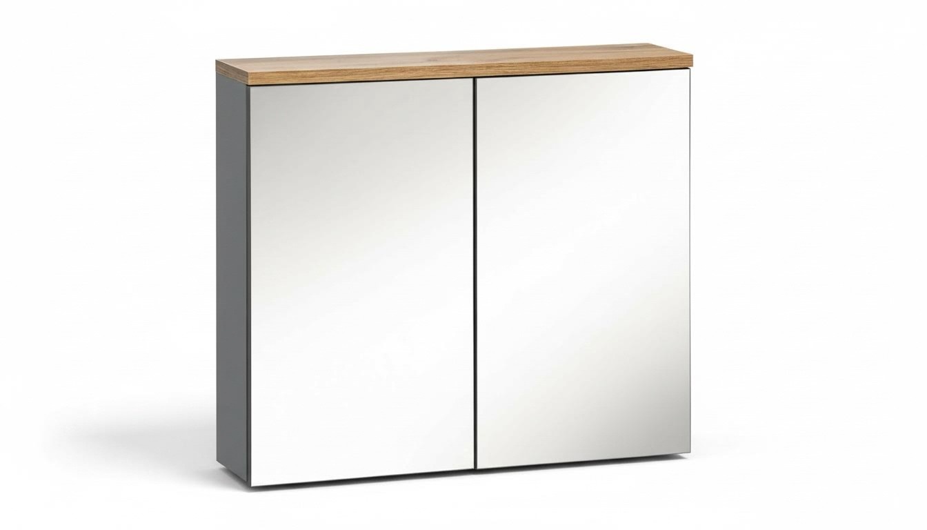 Waschbeckenunterschrank mit Waschtisch hängend 60cm Badezimmerschank