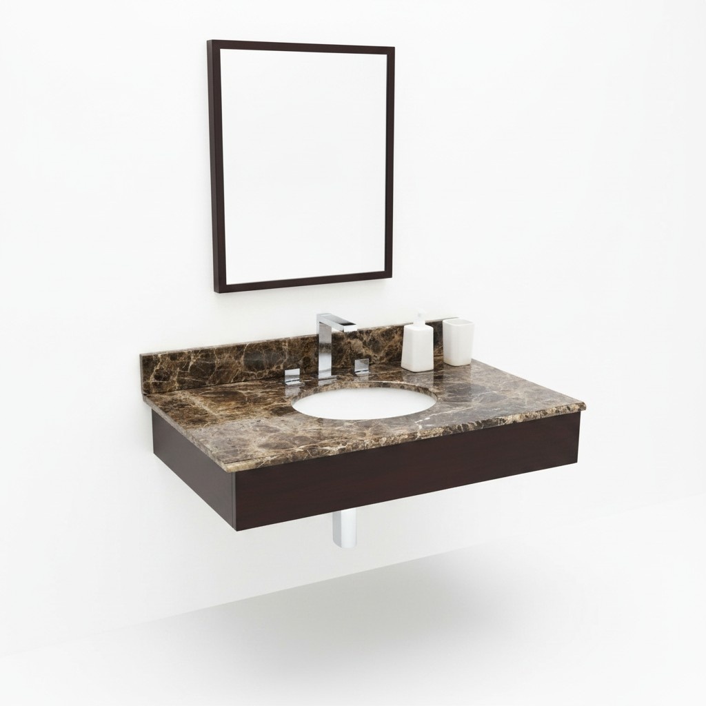 Waschtischplatte Massanfertigung Tisch Bad Küchen Platten Marmor nach Maß Dusche