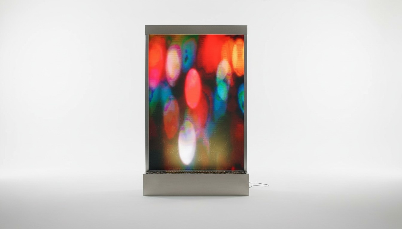 Wasser Wand Water Wall Säule Unterschrank Ragal Vitrine Wasserwände