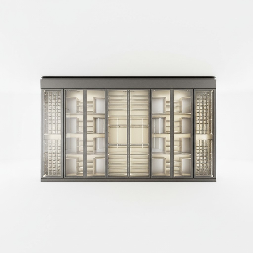 Weinkühlschrank Weinkühlgerät Design-Weinschrank Weinhalter Flaschenregal