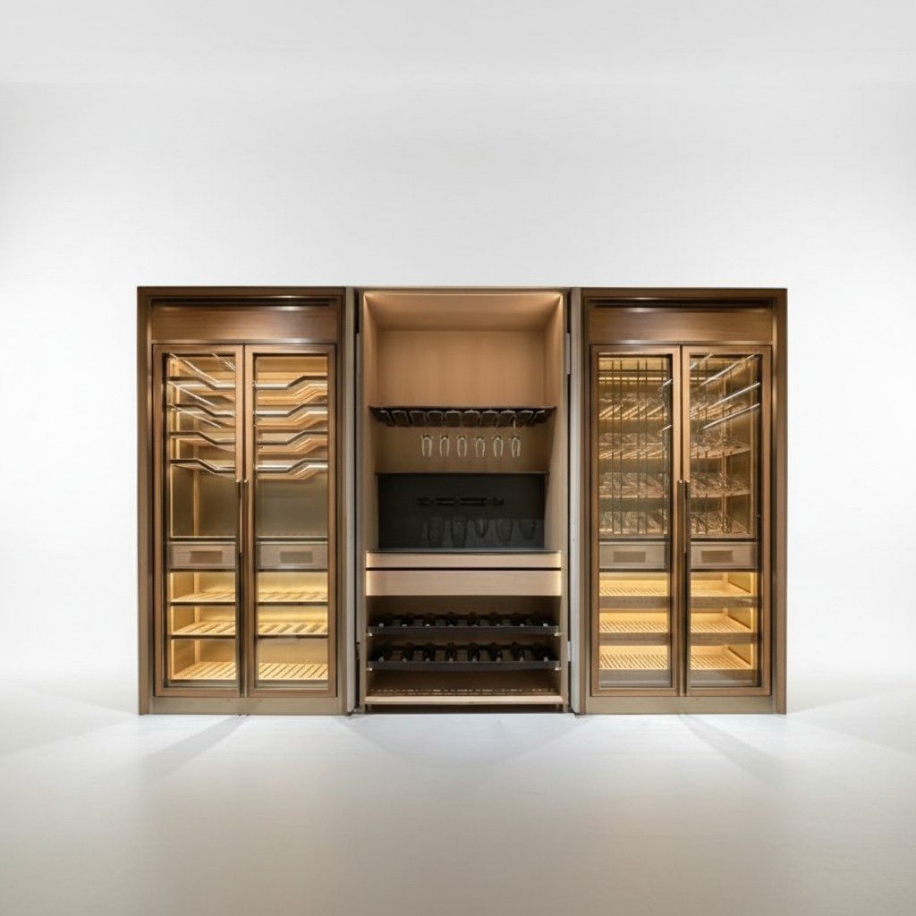 Weinschrank Weinregal Flaschenregal Weinmöbel Weinarchiv Weinkühlschrank