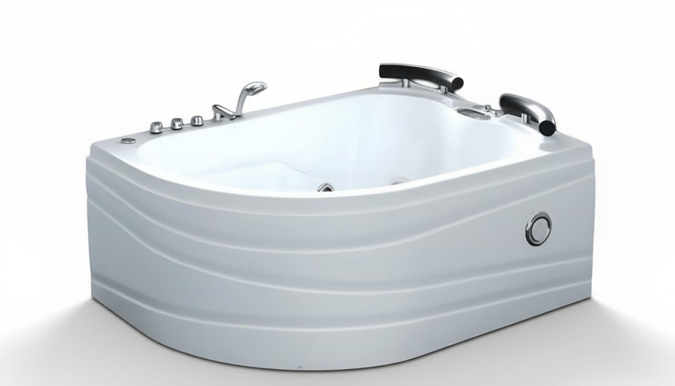 Whirlpool Spa-Bad Blubberbad Hydromassagewanne Whirlwanne 172x122 cm