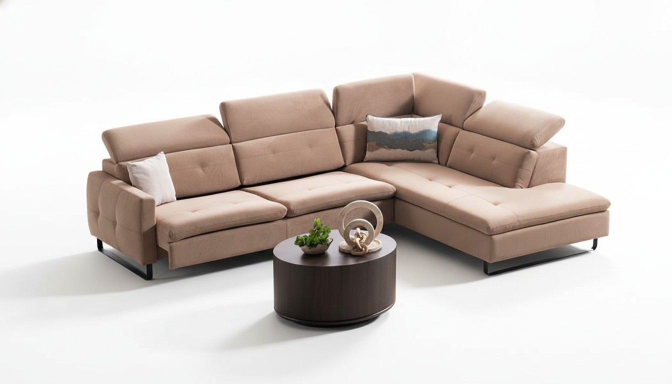 Wohnlandschaft Eckcouch Ecklounge Polsterecke Ecksofa Design Sofa Couch 270x180