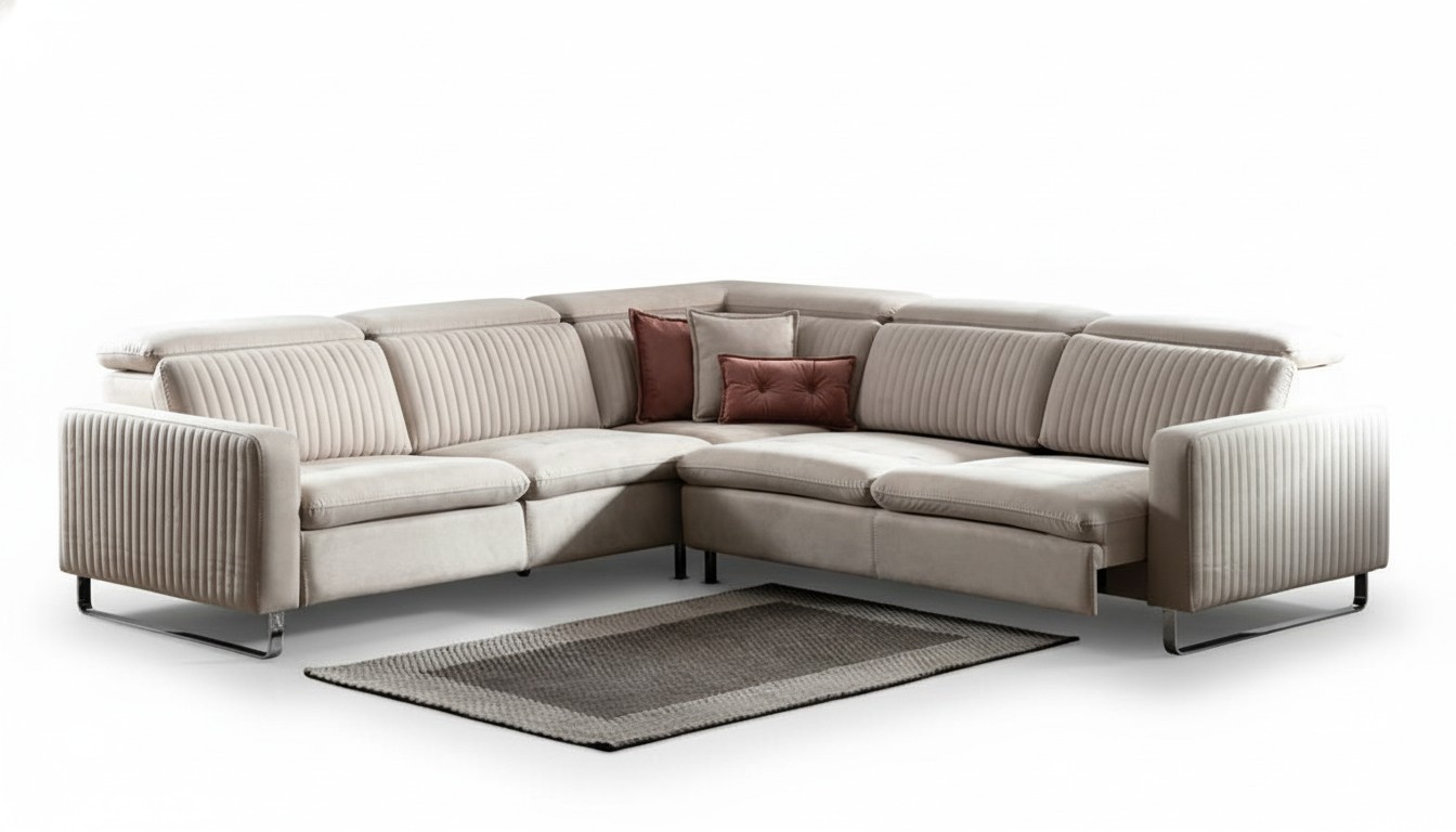Wohnlandschaft Eckcouch Ecklounge Polsterecke Ecksofa Design Sofa Couch 280x280