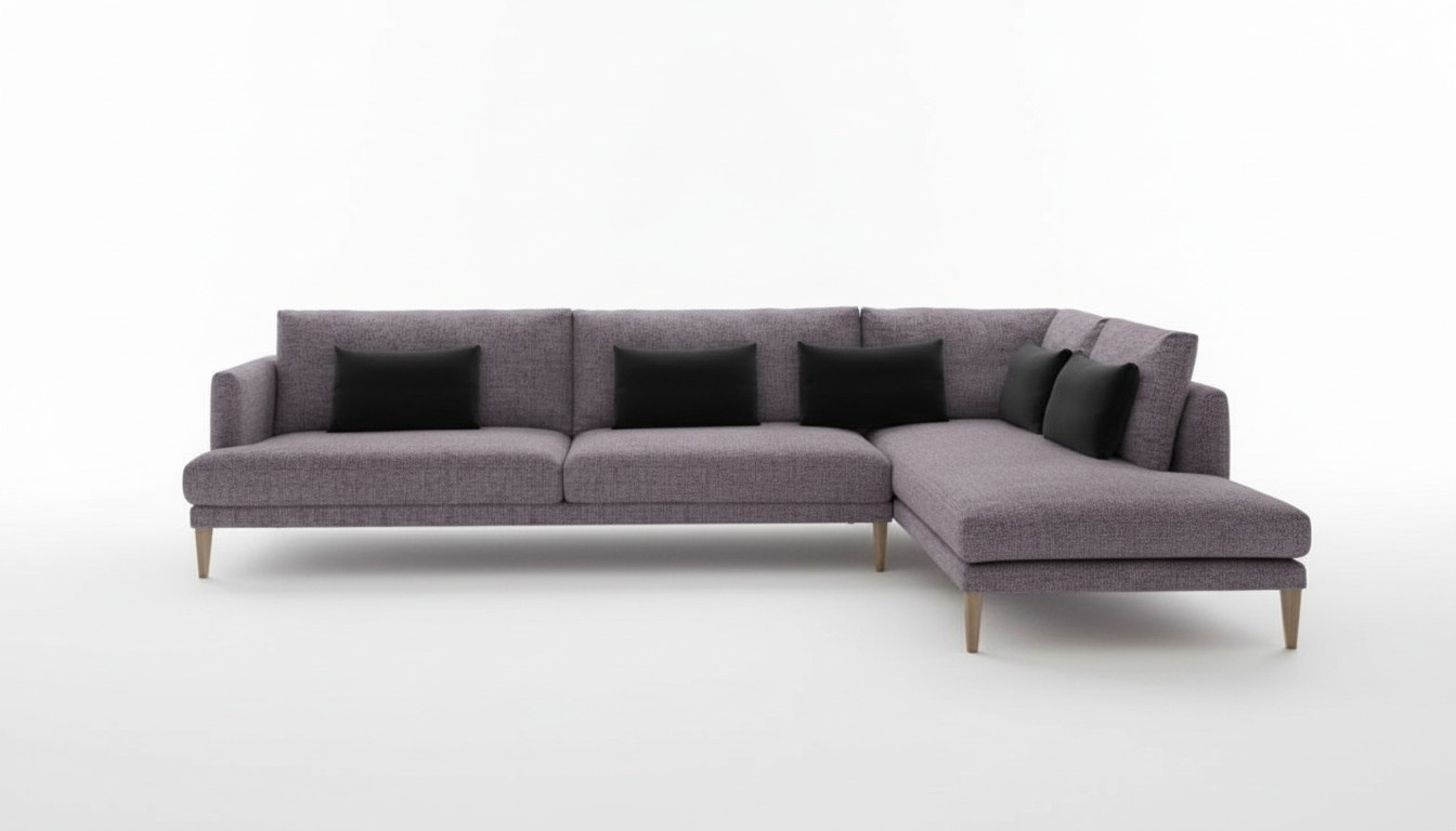 Wohnlandschaft Sofa Ecksofas L-Form Textilmöbel Moderne Einrichtung