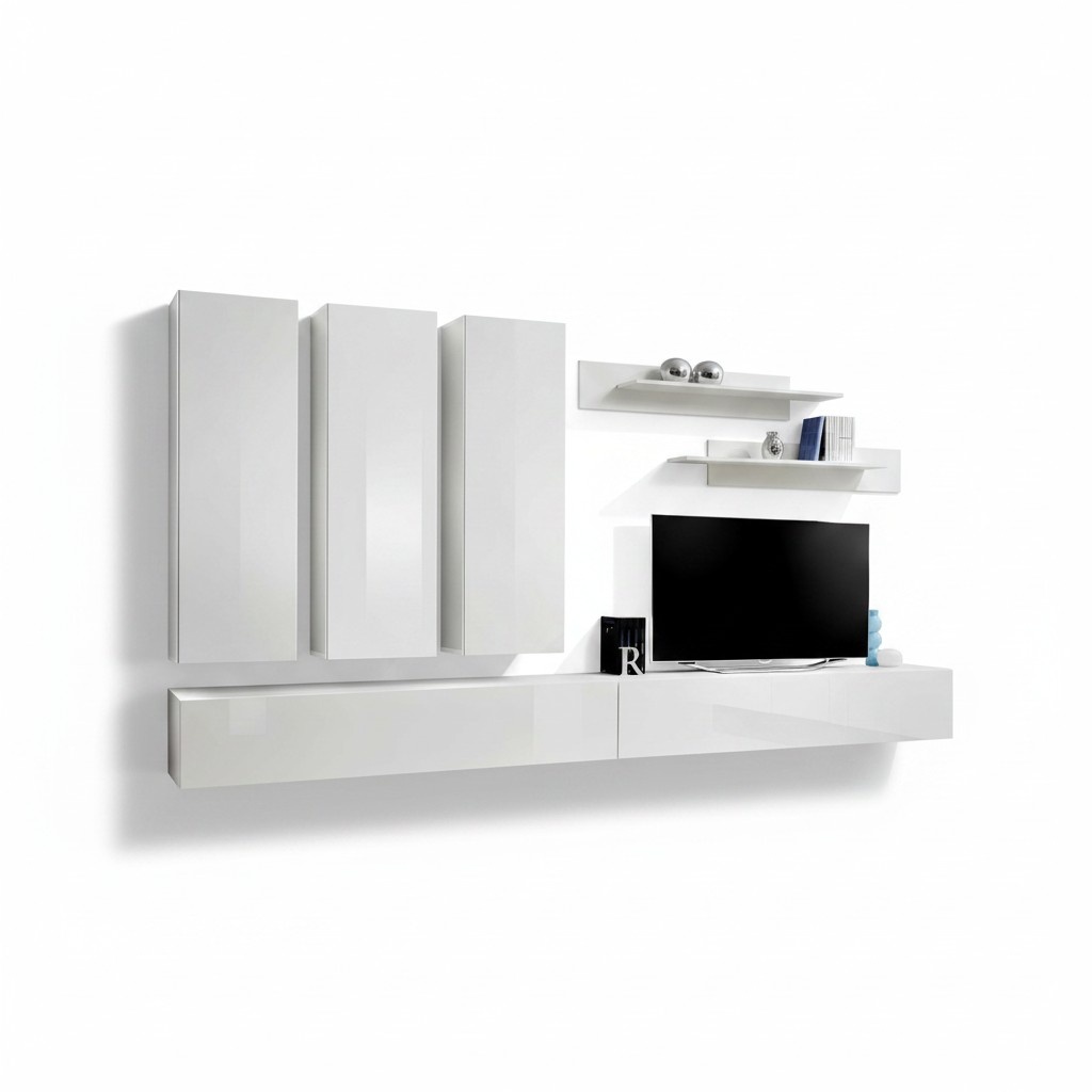 Wohnwand Komplett Holzmöbel Designer Wohnzimmermöbel Luxus Wandschrank