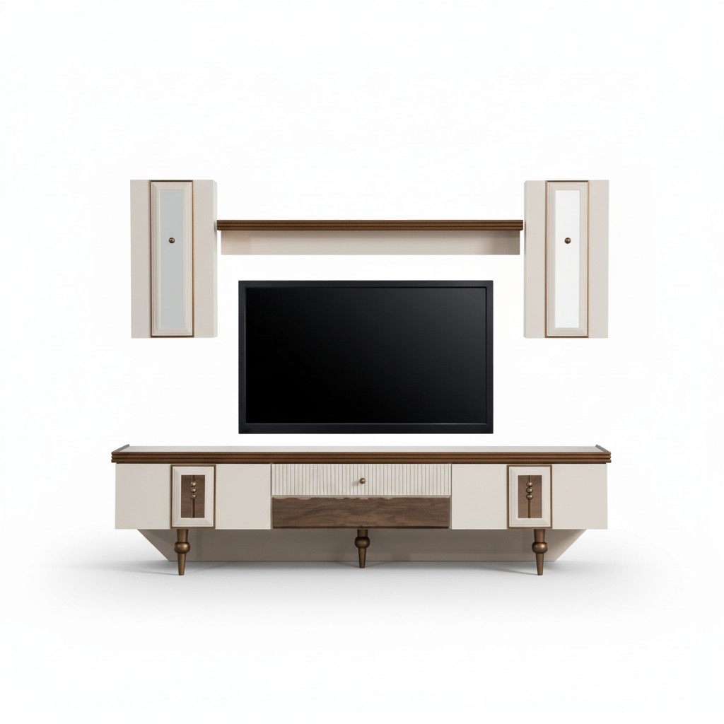 Wohnwand Schrank tv Sideboard Lowboard Schränke Wohnzimmer Kommode