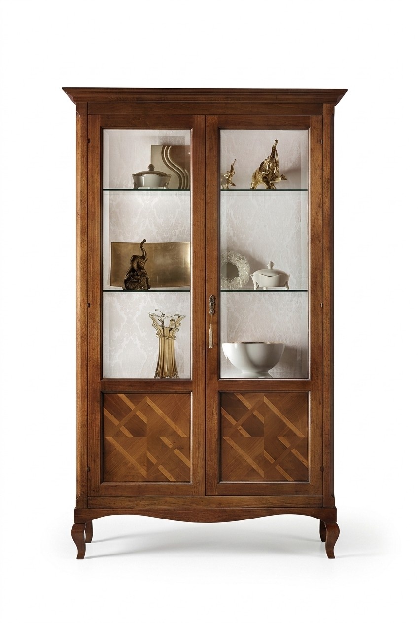 Wohnzimmer Vitrine Glasschrank Esszimmer Dienerschränke Holzschränke