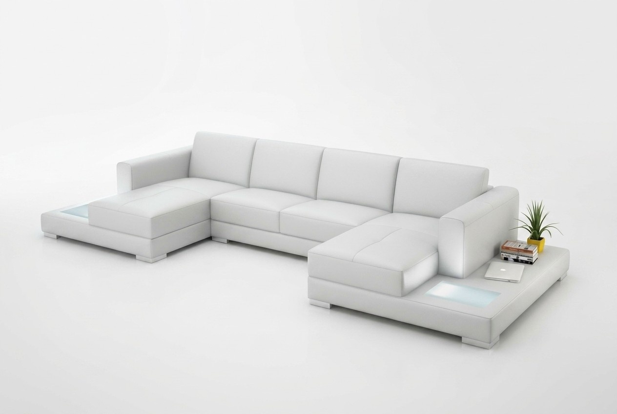 Wohnzimmer Sitzmöbel Couch Garnitur Leder Sofa Polster Eckcouchen