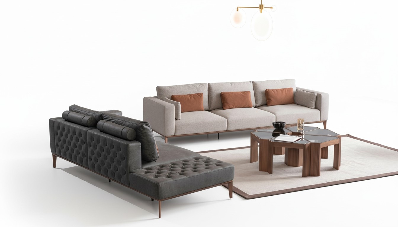 Wohnzimmer Sofagarnitur 4+3 Set Design Sofa Polster Modern Luxus