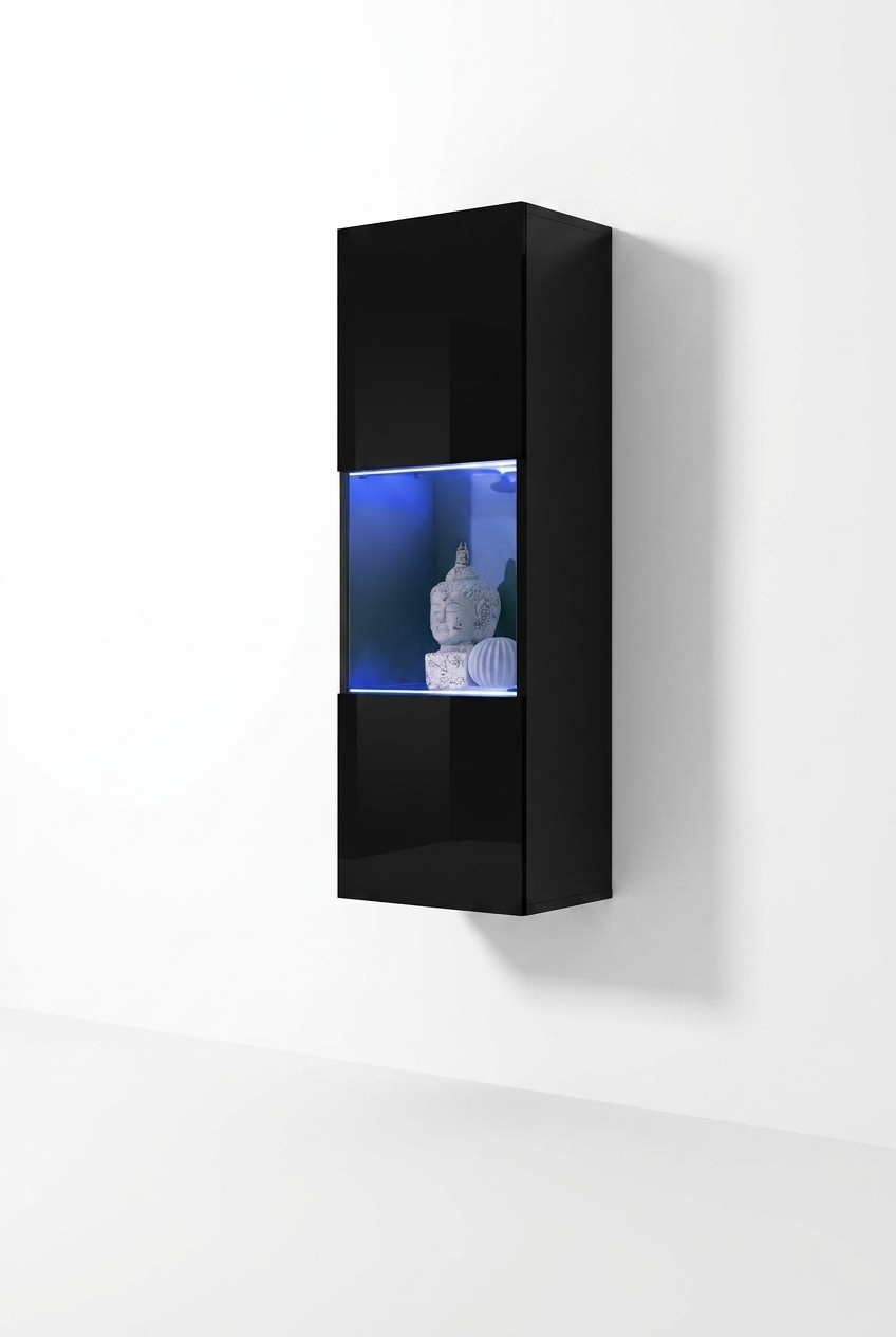 Wohnzimmermöbel Modern Hänge Vitrine Luxus Einrichtung Wandschrank