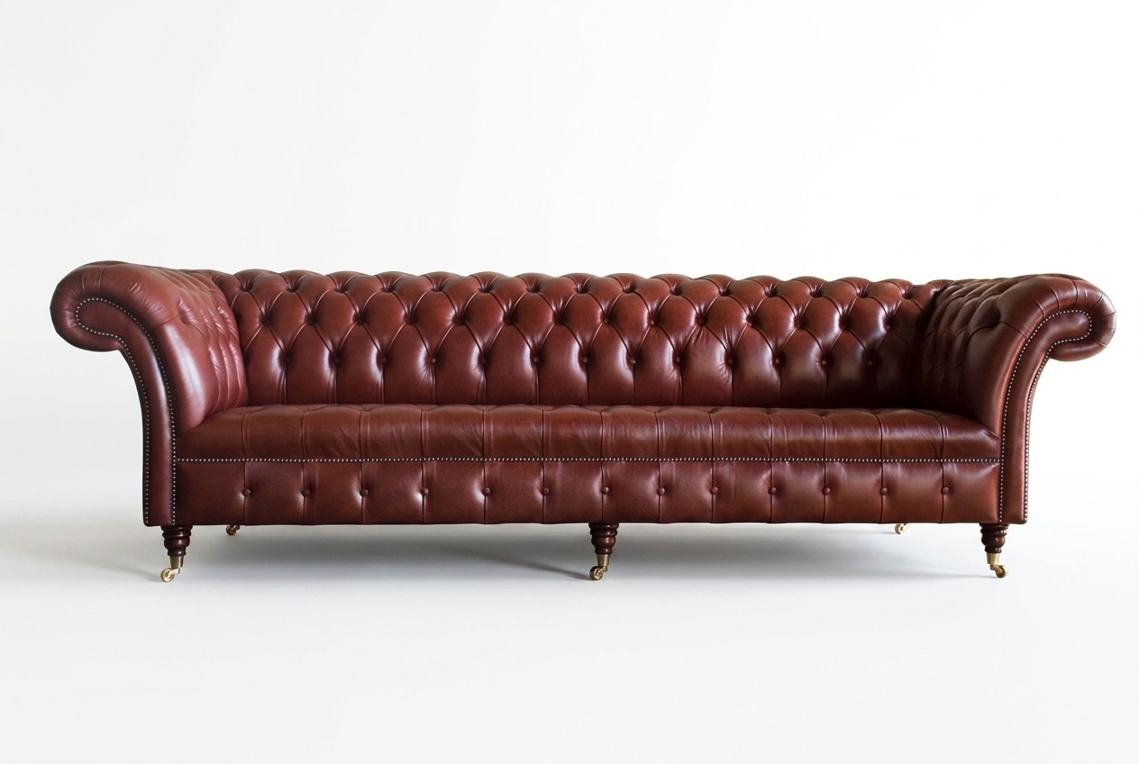 xxl big sofa Chesterfield Sofa 4 Sitzer Couch Polster Luxus Klassische Textil